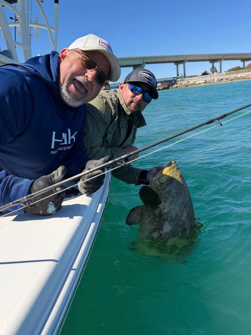 Captain Richard with a trophy catch