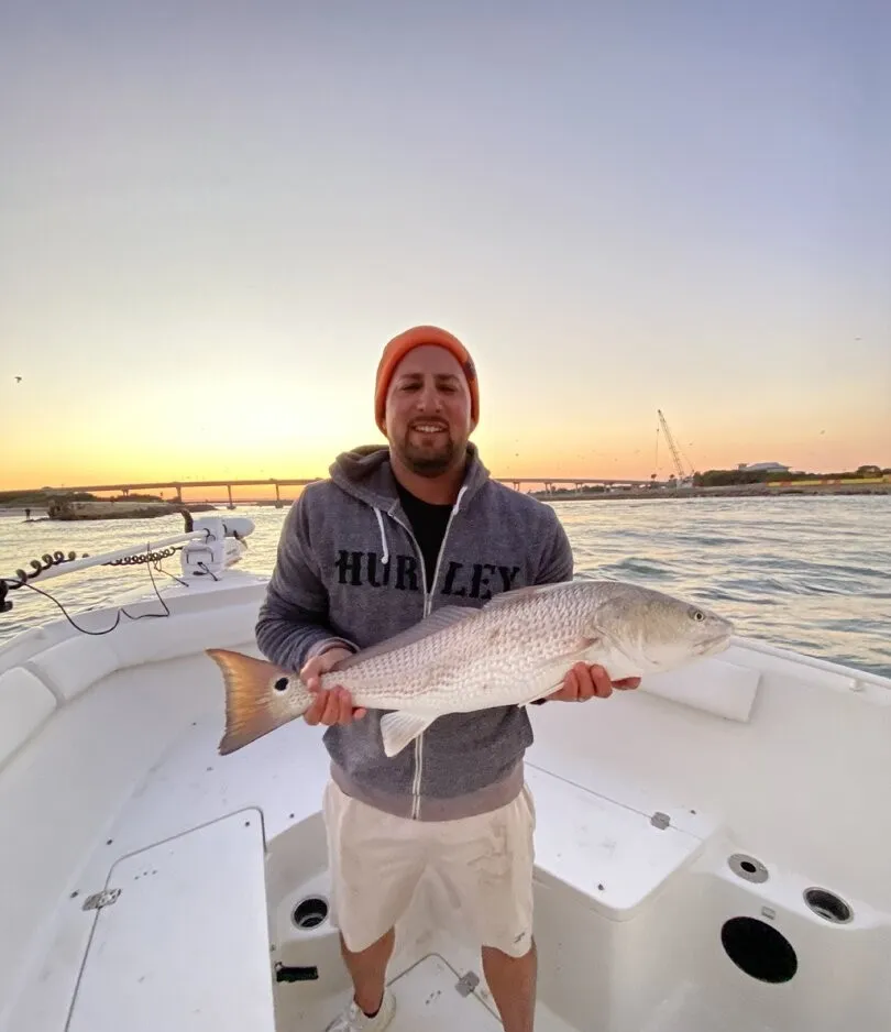 Fishing action at Sebastian Inlet